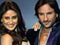 Saif-Kareena on Kurban poster,  &#039;sari gift&#039; from Sena