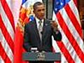 Obama: It is US policy that Gadhafi must go