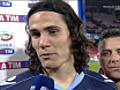 La dedica di Cavani