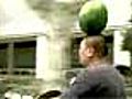 Watermelon cycle helmet