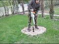 Awesome Chainsaw Trick