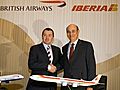 BA chief touting Iberia merger