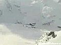 Skier Gets Stuck In Avalanche