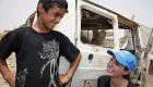 Angelina Jolie visita a los niños de Irak