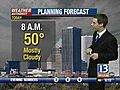 VIDEO: 13 WHAM Weather Authority Morning Forecast 11-10-2009