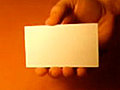 Business Card Trick