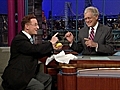 David Letterman - Magician Steve Cohen