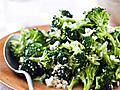 Broccoli Rabe with Mozzarella Crema