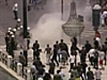 Protesters clash with Athens police