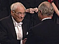 Willard S. Boyle receives his Nobel Prize