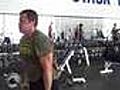 Barbell Curl and Press Hybrid Exercise Combo