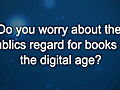 Curiosity: Michael Keller: Books in the Digital Age