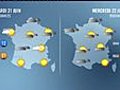 Météo du lundi 20 juin