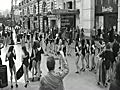 Beyonce 100 Single Ladies Flash-Dance Piccadilly Circus,  London for Trident