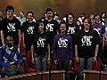 A visit from the Oakland Youth Chorus