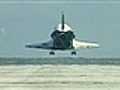 Space shuttle Atlantis lands for final time