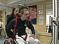 Paralyzed Hockey Player Has Promises For Mom