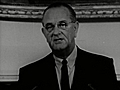 LBJ SETS TASK FOR KERNER COMMISSION - HD