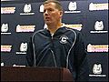 UConn Football Coach Randy Edsall Talks About Saturday’s Pitt Game