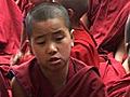 Dalai Lama Leads Prayer Ceremony