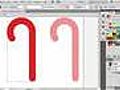Adobe Illustrator CS5 Tutorial 29   Candy Cane