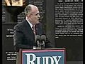 Rudy Remarks At Jacksonville Veterans Memorial