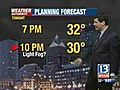 VIDEO: 13WHAM Weather Authority Forecast- 1/18/2010