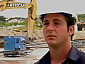 Royalty Free Stock Video SD Footage General Contractor at a Construction Site in Ft. Lauderdale,  Florida