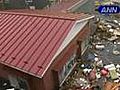 Dramatic tsunami video