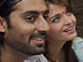 Love-struck Ash looks on as Abhishek talks charity