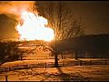 Columbiana County Pipeline Explosion Aftermath