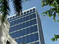 Royalty Free Stock Video HD Footage High Rise Office Building in Downtown Ft. Lauderdale,  Florida