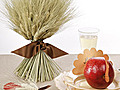 Wheat Sheaf Centerpiece and Napkin Ring