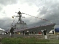 Commissioning Ceremony for USS Dewey