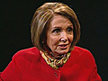 Nancy Pelosi on Charlie Rose