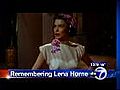 Remembering legendary singer Lena Horne