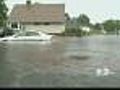 Heavy Rain Turns Streets Into Rivers On L.I.