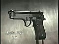 Beretta M92F手槍介紹(日本)