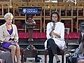 Michelle Obama Gives Advice to Oxford Students