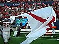 Tide players celebrate Capitol One Bowl win