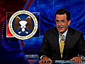 Colbert Report: 8/16/10 in :60 Seconds