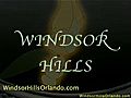 Windsor Hills Video tour