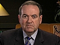 Huckabee Explains Decision Not to Run for President,  Part 1
