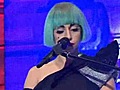 Lady Gaga sings for gay rights in Rome