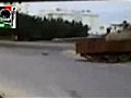 Libyan rebels steal tank