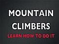 Mountain Climbers Exercise How To Fitness Workout