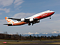 Raw Video: First flight for Boeing’s new 747-8