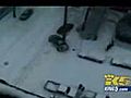 MULTIPLE Car Crashes on snow and ice