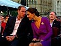 Royal tour: Duke and Duchess of Cambridge chat at Canada Day concert