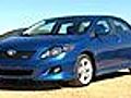 Comparison: 2008 Toyota Corolla - Economy Sedans Video